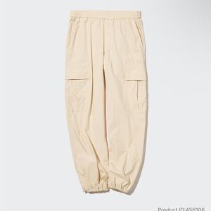 Easy Cream Cargo Pants